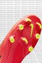 Phantom G. T. 2 Club F. G. / M. G. Unisex Soccer Shoes White Red Cleats - 6