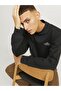 Men's Chest Logo Printed Sweatshirt - Blachad - 4