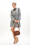 Women's Cross Strap Daily Tan Shoulder Bag - 3