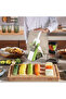 Multifunctional Vegetable Slicer Adjustable Vegetable Chopper Dicer Potato French Fries Shredder ... - 5