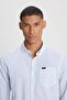 Regular Fit Regular Cut 100% Cotton White Shirt - 3
