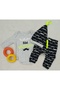 Baby Boy Like My Dad? Karizmayim Printed 3 Piece Long Sleeve the Zibin Set 100% Cotton