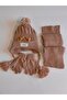 Ki̇tti̇ Boy's Scarf, Beret, Gloves 3-Piece Set 24160-12-016 1-4 Years