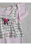 Baby Girl Long Sleeve Baby Jumpsuit 100% Cotton - 2