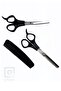 Hairdresser Set - Hair Cutting and Thinning Scissors 3 Comb Set - 3