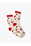 New Year's Stocking - Towel, Multicolor Patterned