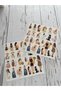 Women Figure Sticker Set - Opaque Sticker for Laptop - Notebook - Special Cut (2 Sets/48 Stickers) - 2