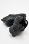 Men's Thick Sole Lace-Up Comfort Outdoor Sneaker Pc 023 Yukanay Black - 4