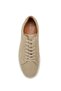 Beige Genuine Leather Men's Sneakers - 8