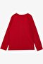 Children's Long Sleeve T-Shirt Centennial Themed Ataturk Printed 5-10 Years Old, Red - 2