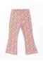 Pink Melange Baby Girl Sweatshirt and Leggings - Crew Neck, Long Sleeve, Floral Print Set of 2 - 7