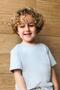 تي شيرت للأولاد بنص رائع مع جيب مطرز، 1.5-5 سنوات، رمادي فاتح - 2