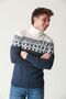 60900 Turtleneck Jacquard Knitwear Sweater