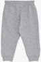 Baby Girl Sweatpants with Elephant Printed , 6 Months-2 Years, Grey Melange - 2