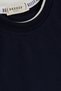 Boy's Long Sleeve T-Shirt with Emblem 8-14 Years, Navy Blue - 3