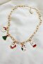 New Year Christmas Themed Necklace - 5