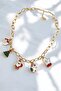 New Year Christmas Themed Necklace - 3