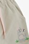 1-4 Years Girl's Dinosaur and Butterfly Embroidered Bottom Cute Stone - 7