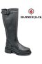 102-24500-Z Cinde Genuine Leather Women's Boots Black