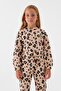 Bg Store Girl's Patterned Sweatshirt 22Fw0Tj4432 - 2