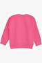 Baby Girl Sweatshirt Silvery Floral Printed 9 Months-3 Years, Pink - 2