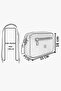 67-7154 Women's Powder Crossbody Bag - 5