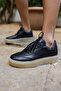 Ali̇star Women's Black Lace-Up Sneaker - 7