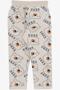Girls & Boys Boys' Sweatpants Cute Teddy Bear Printed 1-4 Years, Beige - 5