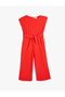 Red Girl's Jumpsuit - 4skg80006ak