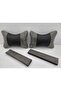 Diamond Smoked Stone Neck Pillow and Safety Belt Pad
