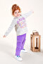 Pink Girl's Knitted Pants