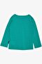 Green Long Sleeve Basic Children's T-Shirt 1-4 Years - Girls & Boys - 2