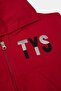 Bg Store Red Sweatshirt for Girls 22Pfwtj4410 - 3