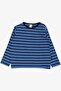 Baby Boy Long Sleeve T-Shirt Patchwork Striped 9 Months-3 Years, Blue