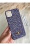 Luxury Branded Swrovski Case with Stone Compatible with iPhone 12 and 12 Pro - 3