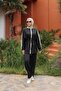 Women's Double Tracksuit Set with Summer Zipper - 3
