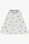 Baby Girl Pajama Set Cute Koala Patterned 9 Months-3 Years, Ecru - 3