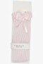 6-24 Months Baby Girl Pink Bow Fishnet Socks - 3