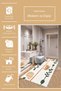 Machine washable non-slip base stain-resistant modern cutting runner kitchen runner carpet runner - 2