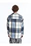Lcw Casual Plaid Comfortable Fit Long Sleeve Plaid Men's Lumberjack Shirt Jacket (W4) - 4