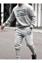 Unisex New Season Cotton Hooded Sweatshirt Sweatpants 2Li Set