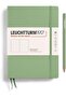 Leuchttrum 1917 غطاء صلب متوسط ​​(A5)، 251 صفحة غير مبطنة مرقمة، دفتر ملاحظات Sage 361585
