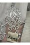 Nivemeshome Milano 4014 Silver Detailed 1/3 Frequent Pleated Tulle Curtain Apm - 7