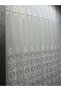 Helen Silver Detail 1/3 Firmly Plied Tulle Curtain Apm - 8