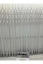 Nivemeshome Milano 4014 Silver Detailed 1/3 Frequent Pleated Tulle Curtain Apm - 6