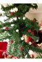 2 Meters New Year's Special Threaded Pompom Hanging Ornament (20 Pieces of 2 cm Diameter Red Green White Pompoms) - 7