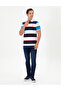 Men's Navy T-Shirt 50282023 -Vr033 - 4