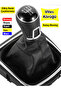 Ford Connect Compatible Black Stitching Gear Shift Gaiter