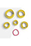 Thin Round Organic Shape Polymer Clay Mold, Earring Mold, Clay Cutter, 5 Sizes, No: 893