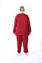 Women's Large Size Design Embroidered Modern Set - 4